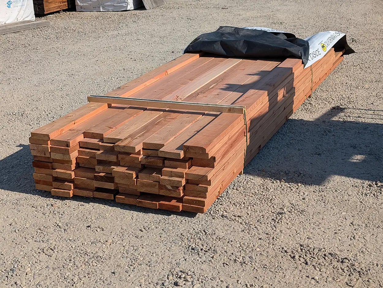 Redwood Lumber, Decking, Posts, Boards, Lattice, Heart, Garden |Lodi, CA